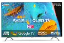 Sansui QLED TV 163 cm (65 inches) Android JSW65GSQLED Black | SANSUI 165cm (65 inches) 4K Ultra HD Smart QLED Google TV |Dolby Atmos & Dolby V