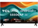 TCL Full HD LED TV 80 cm (32 inches) 32S5500AF Black | Android TV,Google Assistant/Voice Search,Google Play Store