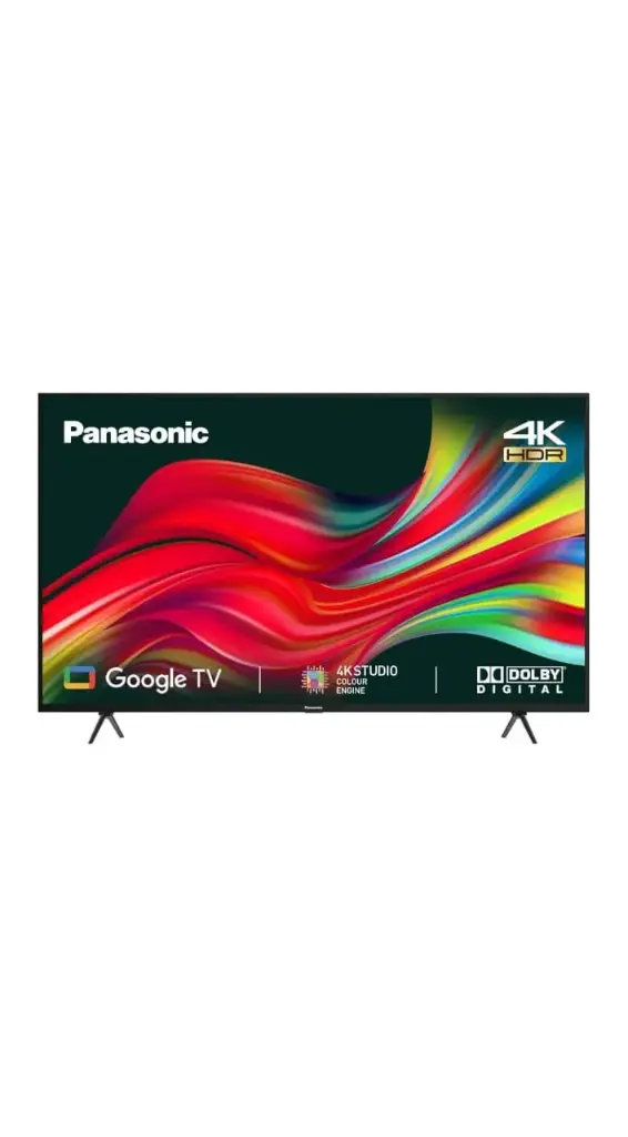 Panasonic 4K Ultra HD TV 139 cm (55 inches) TH-55MX800DX Black | Google TV, Android OS , 4K colour Engine, 4K HDR10 , Accuview Display, Hexa Chr