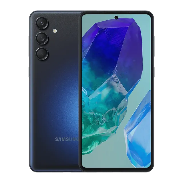 Samsung Android Smartphone M55 5G (12GB RAM, 256GB Storage/ROM) M556BZ Black | 6.7 inch Full HD+, 50 MP+8 MP+ 2 MP Triple Rear Camera, 50 MP Front Camera