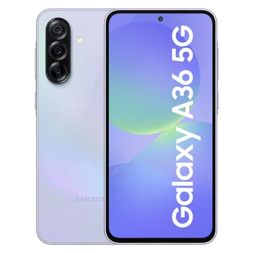Samsung Android Smartphone A36 5G (12GB RAM, 256GB Storage/ROM) A366EN Awesome Lavender