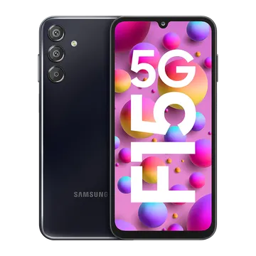 Samsung Android Smartphone F15 5G (6GB RAM, 128GB Storage/ROM) E156BG Ash Black | 6.6 inch Full HD+, 50 MP+5 MP+ 2 MP Triple Rear Camera, 13 MP Front Camera