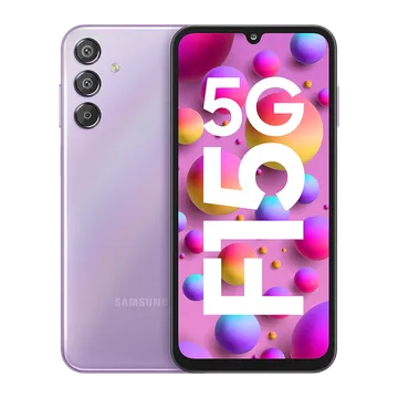 Samsung Android Smartphone F15 5G (4GB RAM, 128GB Storage/ROM) E156BD Groovy Violet | 6.6 inch Full HD+, 50 MP+5 MP+ 2 MP Triple Rear Camera, 13 MP Front Camera