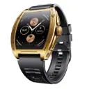 Boat Smart Watch Enigma Ascend Midnight Gold | Smartwatch with 1.75" HD Display, Functional Crown, Luxurious Metal Body