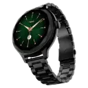 Noise Smart Watch 1.1 AMOLED Display AI Voice Assistance NoiseFit Grace Jet Black | Tru Sync enabled BT calling, Female cycle tracker