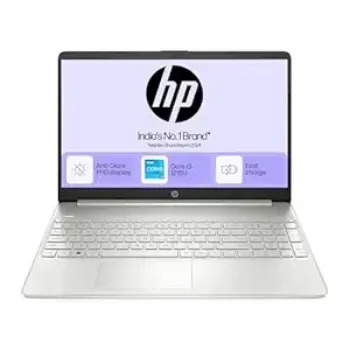 HP Thin & Light Laptop i3-1215U,8GB,256GB SSD,15.6 FHD, Win 11,Office 2021 15S-FY5010TU Silver