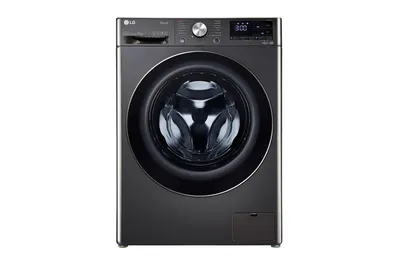 LG Front Load Automatic Washing Machine 11.0 Kg 5 Star Inverter FHP1411Z9B ThinQ (Wi-Fi) Black Steel | AI DD™ Motor ,Steam+™ Allergy, Turbowash 360, 6 Motion DD, Wi-Fi Wi-Fi Connect