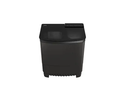 Godrej Semi Automatic Washing Machine 8.0 Kg 5 Star WSEDGE Ultima Steel 80 5.0 DB2 M CSGR Crystal Grey | 100% Rust-Proof Polypropylene Body, Trio-Roto Scrub Pulsator, Active Soak