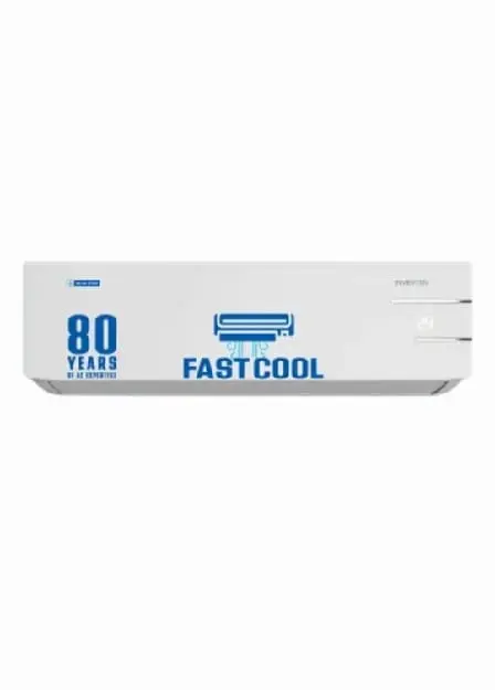 Blue Star Wall Mounted Split AC 6350 W (21653) 3 Star Inverter IE324DNU | (Approx 2.0 Ton), Metal Enclosure for PCB, Anti Corosiv Blue Fins for Protection