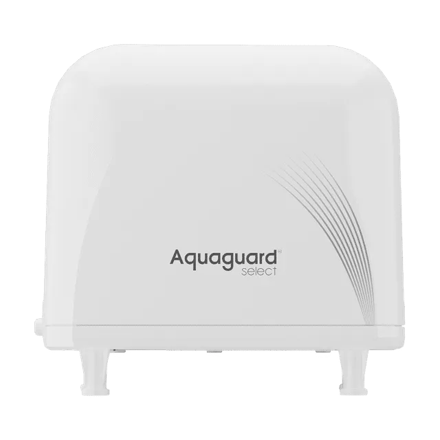 Eureka Forbes Water Purifier RO 8 Litre StgTank Aquaguard Select Designo UTC RO+UV Multi Source Water White
