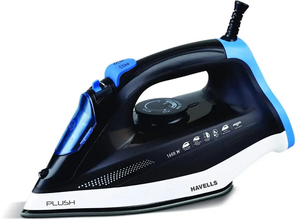 Havells Steam Iron Plush (1600W) Black