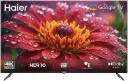 Haier 4K Ultra HD TV 139 cm (55 inches) Android LE55K800UGT-P Black | Google 14,Google TV, Bezel-Less, Dolby Vision & Atoms, AI Smart Voice by Google