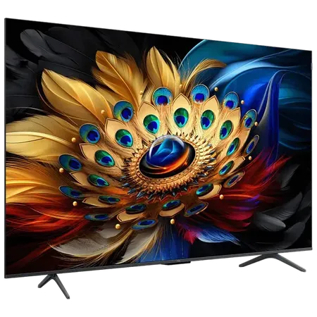 TCL QLED TV 165 cm (65 inches) Android 65C655 Black | Google Apps: Disney Plus Hotstar, Netflix, YouTube, Prime Video