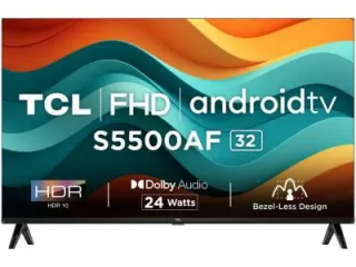 TCL Full HD LED TV 80 cm (32 inches) 32S5500AF Black | Android TV,Google Assistant/Voice Search,Google Play Store