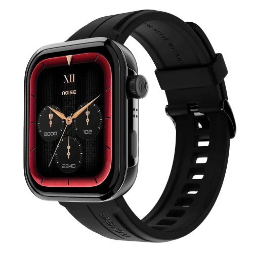 Noise Smart Watch 49.7 mm (1.96 Inches) Colorfit Pro 5 Max Elite Black | 49.7mm (1.96 inches) AMOLED display: Experience stunning visuals and clear text