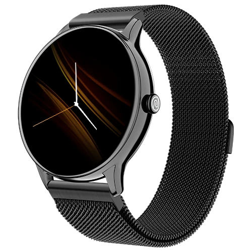 Noise Smart Watch 35 mm (1.39 Inches) Twist GO Black Link | Basic health monitoring Heart rate, SpO2, sleep monitoring Multi-sport modes Sm