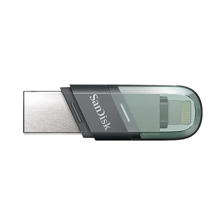 Sandisk USB Drive 64GB iXpand USB 3.0 Flash Drive Flip SDIX90N-064G-GN6NN