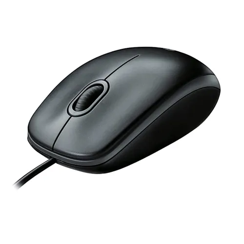 Logitech Mouse Wired USB M100r Black