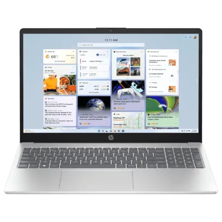 HP Thin & Light Laptop i5-13th ,512SSD,16GB Win 11MSO 24 15-fd0467TU Silver