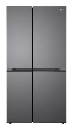 LG Side By Side Refrigerator 650 Litres 3 Star Inverter GL-B257JDS3 Dazzle Steel