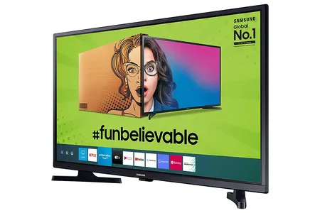 Samsung HD LED TV 80 cm (32 inches) UA32T4390 Black | Ultra Pix & HDR, Personal Computer, Content Guide